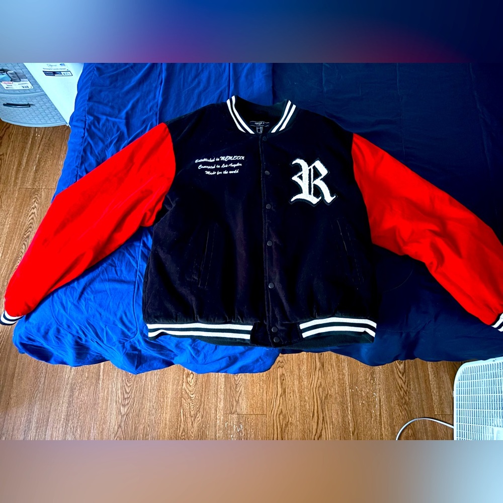 Selling a forever 21 varsity jacket